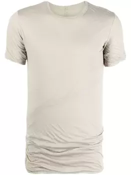 Rick Owens футболка Double SS, серый