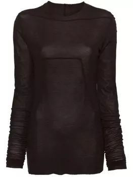 Rick Owens футболка Edfu, серый