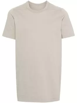 Rick Owens футболка Level из органического хлопка, серый