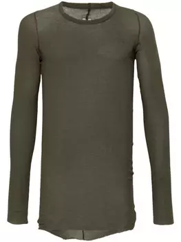 Rick Owens футболка Porterville из джерси, зеленый