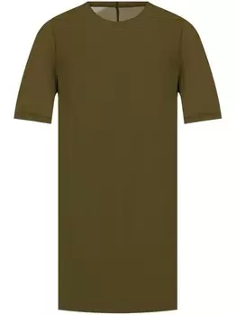 Rick Owens футболка с круглым вырезом, зеленый