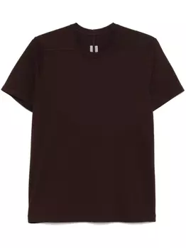 Rick Owens футболка Short Level, коричневый