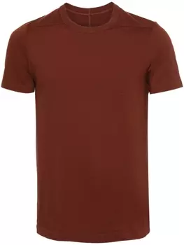 Rick Owens футболка Short Level T из органического хлопка, красный