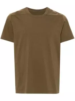 Rick Owens футболка Short Level T из органического хлопка, зеленый