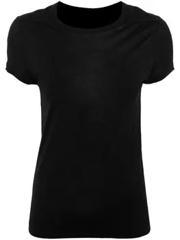 Rick Owens футболка со швами, черный