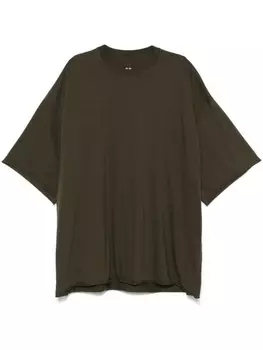 Rick Owens футболка Tommy, зеленый