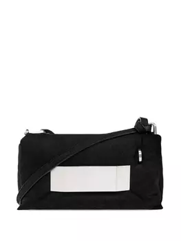 Rick Owens Griffin сумка через плечо из кожи со вставками, черный
