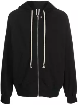 Rick Owens худи на молнии, черный
