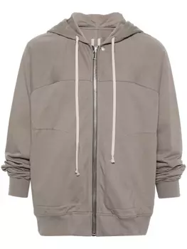 Rick Owens худи на молнии, коричневый