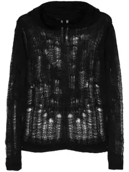 Rick Owens худи Spider, черный