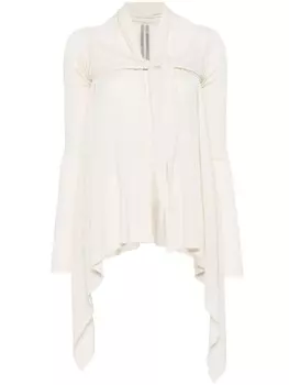 Rick Owens кардиган из вирджинской шерсти, нейтральный