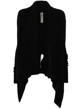 Rick Owens кардиган Medium Wrap, черный