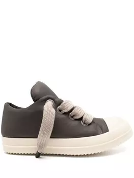 Rick Owens кеды Jumbolaced, серый