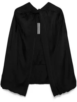 Rick Owens кейп Masto, черный