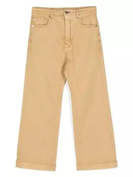 Rick Owens Kids прямые джинсы чинос, нейтральный цвет