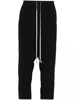 Rick Owens креповые брюки, черный