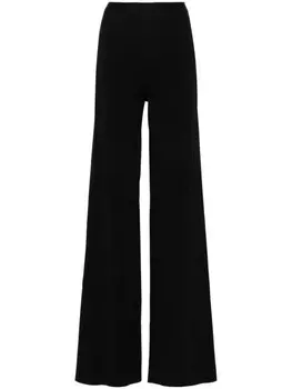 Rick Owens креповые брюки, черный