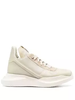 Rick Owens кроссовки Geth Runner, нейтральный цвет