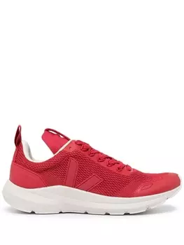 Rick Owens кроссовки Performance Runner V-Knit из коллаборации с Veja, красный