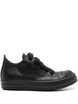 Rick Owens кроссовки с закругленным носком, черный