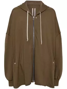 Rick Owens куртка с капюшоном, нейтральный цвет