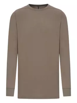 Rick Owens Level cotton Футболка, коричневый