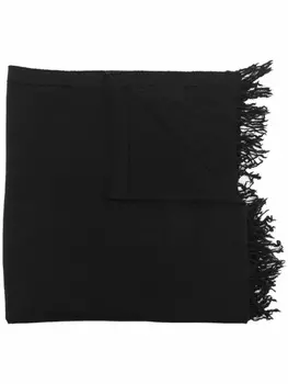 Rick Owens объемный шарф Fogachine, черный