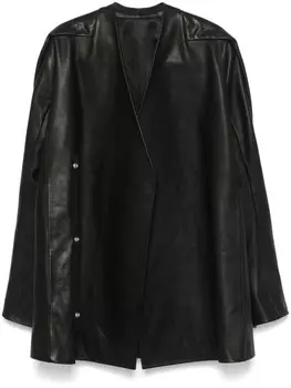 Rick Owens пальто Officer, черный