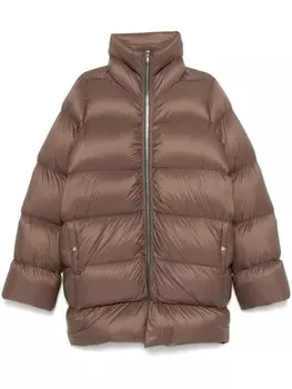 Rick Owens пальто Turtle, коричневый
