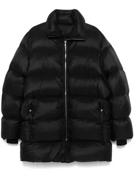 Rick Owens плащ Turtle, черный