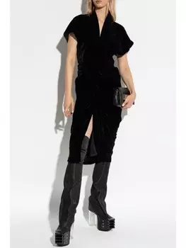 Rick Owens платье-халат, черный