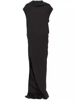 Rick Owens платье макси Edfu T, серый