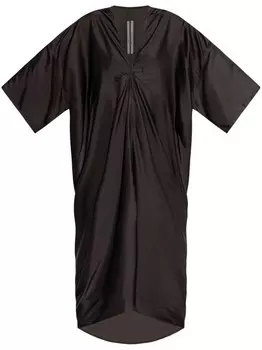 Rick Owens платье макси Tommyknite, коричневый