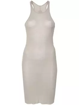 Rick Owens платье мини без рукавов, серый