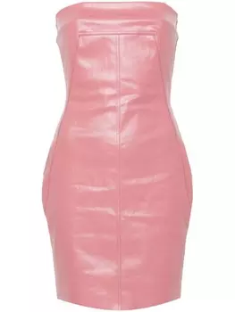 Rick Owens платье мини Bustier, розовый