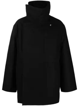 Rick Owens пуховик Jumbo с воротником-воронкой, черный
