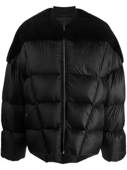 Rick Owens пуховик Luxor Flight, черный