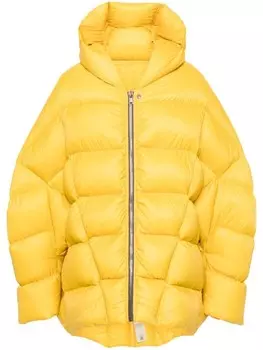 Rick Owens пуховик Peter, желтый