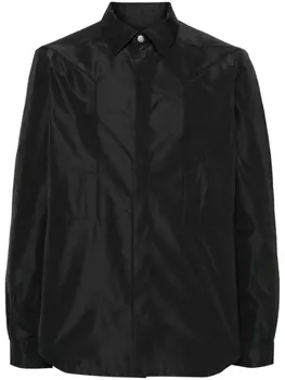 Rick Owens рубашка Fogpocket, черный