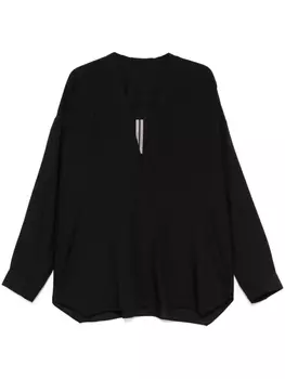 Rick Owens рубашка Larry, черный