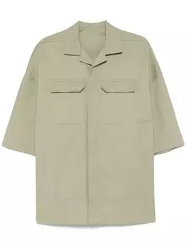 Rick Owens рубашка Magnum Tommy, зеленый