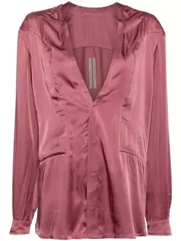 Rick Owens рубашка Secret Larry, розовый