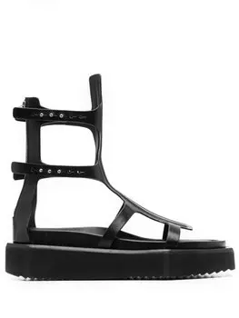 Rick Owens сандалии Turbo Cyclops Spartan, черный