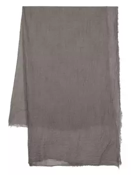 Rick Owens шарф Follo, серый