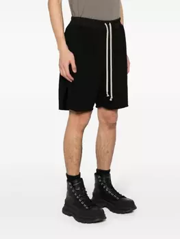 Rick Owens шорты Boxers из органического хлопка, черный