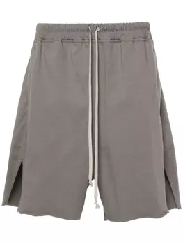 Rick Owens шорты Boxers из органического хлопка, коричневый