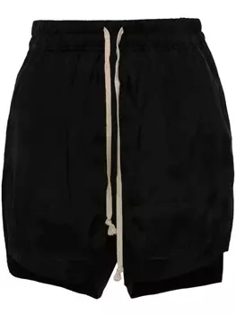 Rick Owens шорты Boxers с низким шаговым швом, черный