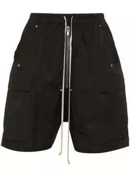 Rick Owens шорты Cargobela с низким шаговым швом, серый