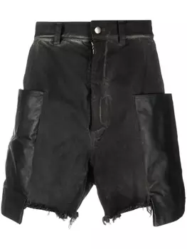 Rick Owens шорты карго Stefan со вставками, черный