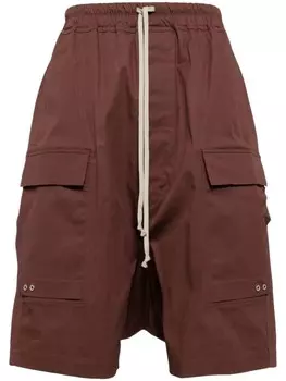 Rick Owens шорты Rick's Pods, нейтральный цвет